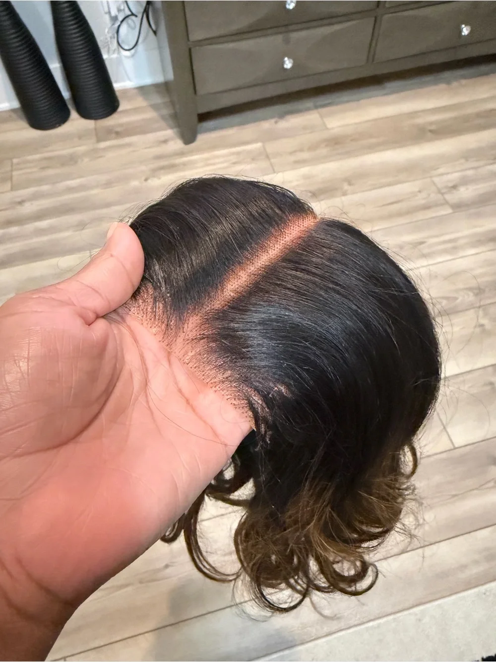 12 inch layered shoulder length wig - Picture 2 of 6